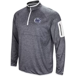 Men's Colosseum Navy Penn State Nittany Lions Amnesia Quarter-Zip Pullover Jacket