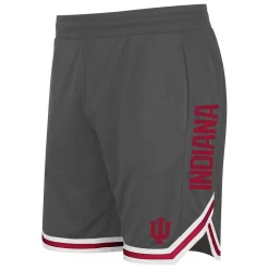 Men's Colosseum Charcoal Indiana Hoosiers Continuity Shorts