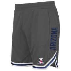 Men's Colosseum Charcoal Arizona Wildcats Continuity Shorts