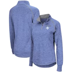 Women's Colosseum Royal Air Force Falcons Bikram Quarter-Zip Pullover Jacket