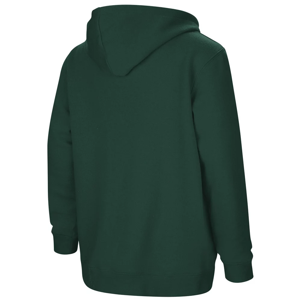 Youth Colosseum Green Michigan State Spartans 2-Hit Team Pullover Hoodie - Image 4