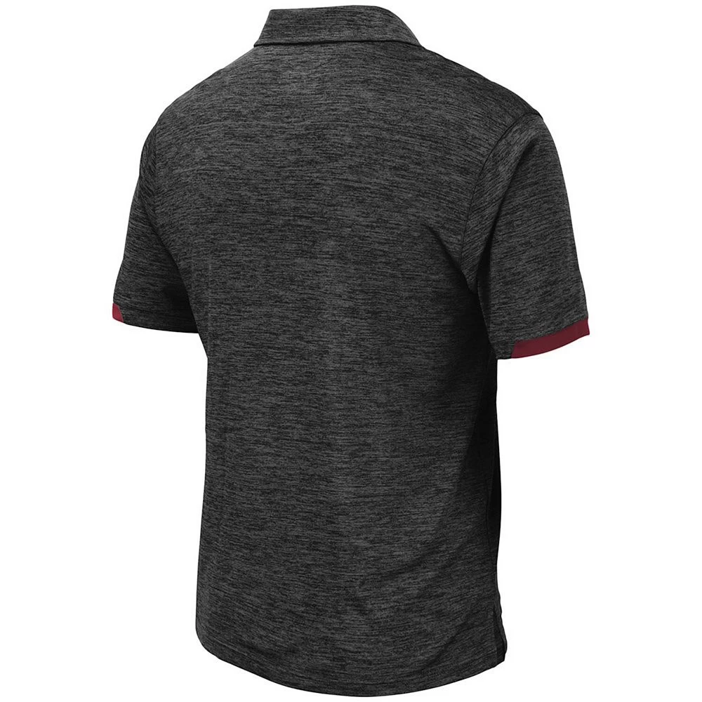 Men's Colosseum Black Virginia Tech Hokies Nelson Polo - Image 3