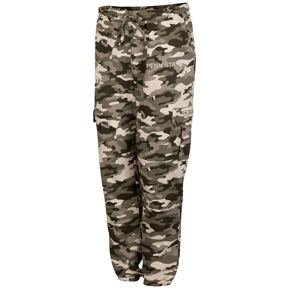 Men's Colosseum Camo Penn State Nittany Lions OHT Military Appreciation Code Fleece Pants