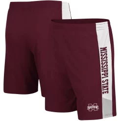 Men's Colosseum Maroon Mississippi State Bulldogs Wonkavision Shorts