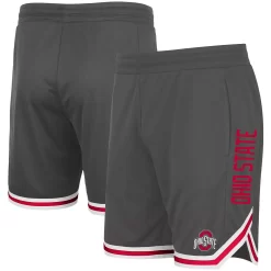 Men's Colosseum Charcoal Ohio State Buckeyes Continuity Shorts