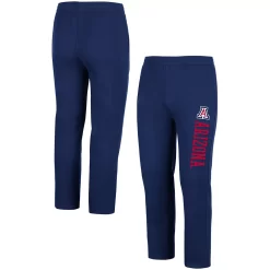 Men's Colosseum Navy Arizona Wildcats Fleece Pants