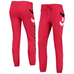 Women's Colosseum Scarlet Nebraska Huskers Kripke Chevron Jogger Pants