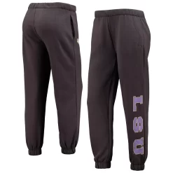 Women's Colosseum Black LSU Tigers Beryl Aubrey Lounge Pants