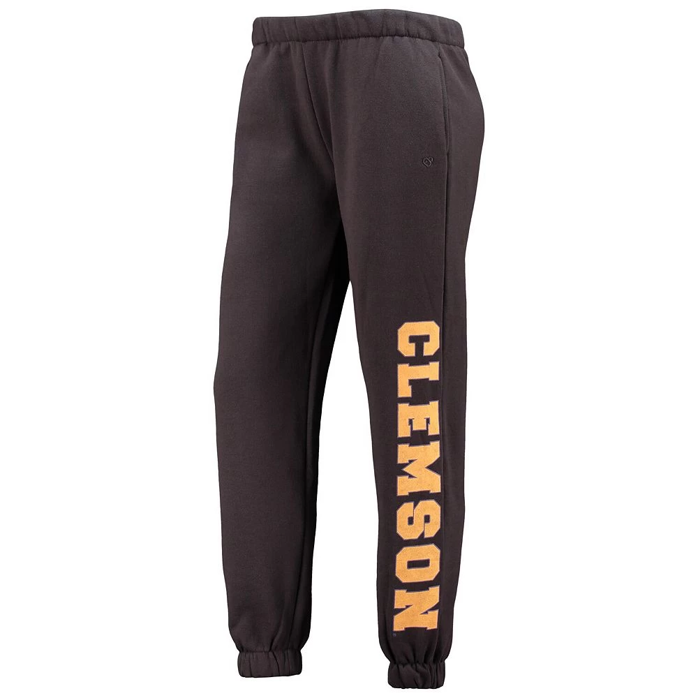 Women's Colosseum Black Clemson Tigers Beryl Aubrey Lounge Pants - Image 3
