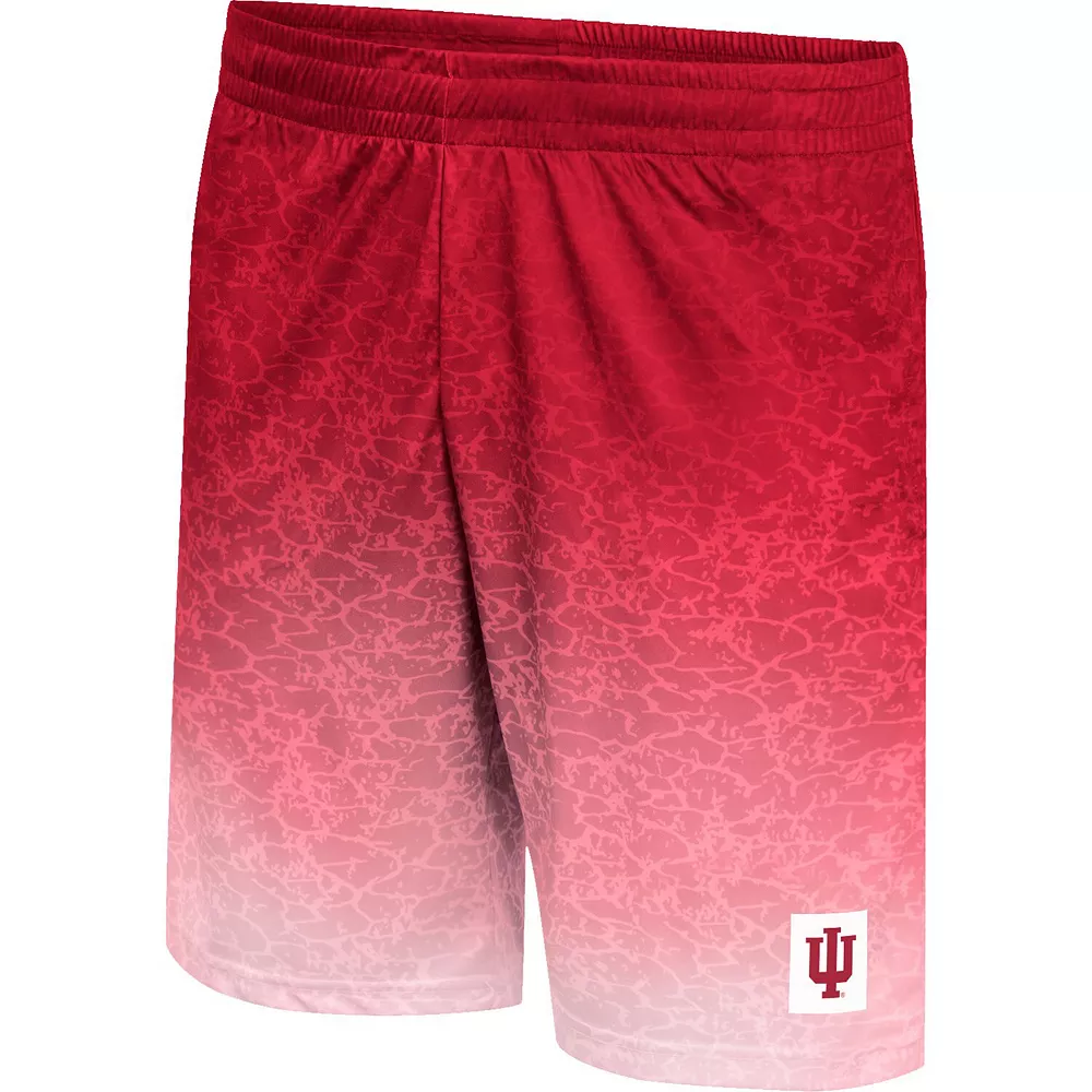 Men's Colosseum Crimson Indiana Hoosiers Walter Shorts - Image 3