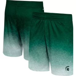 Men's Colosseum Green Michigan State Spartans Walter Shorts