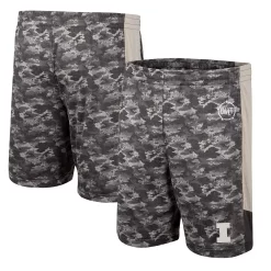 Men's Colosseum Camo Illinois Fighting Illini OHT Military Appreciation Terminal Shorts