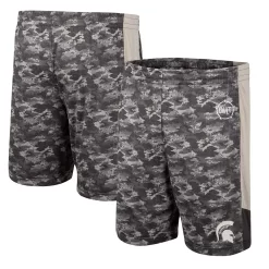 Men's Colosseum Camo Michigan State Spartans OHT Military Appreciation Terminal Shorts