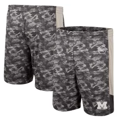 Men's Colosseum Camo Michigan Wolverines OHT Military Appreciation Terminal Shorts