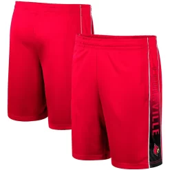 Men's Colosseum Red Louisville Cardinals Lazarus Shorts