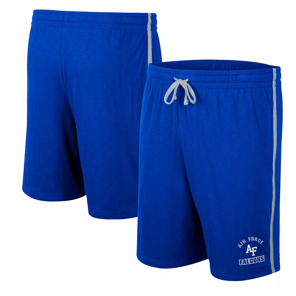 Men's Colosseum Royal Air Force Falcons Thunder Slub Shorts - Image 2