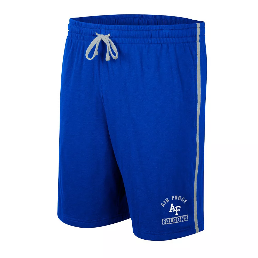 Men's Colosseum Royal Air Force Falcons Thunder Slub Shorts - Image 3