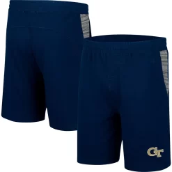 Men's Colosseum Navy Georgia Tech Yellow Jackets Wild Party Shorts