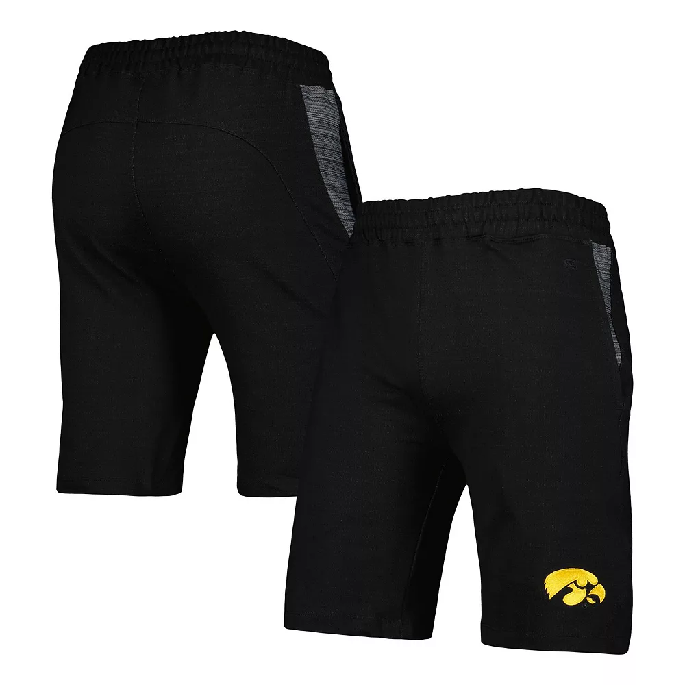 Men's Colosseum Black Iowa Hawkeyes Wild Party Shorts - Image 2