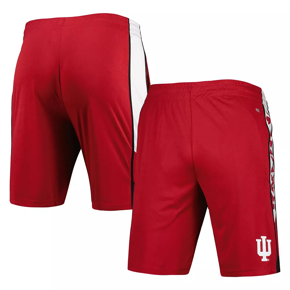 Men's Colosseum Cardinal Indiana Hoosiers Pool Time Shorts - Image 2
