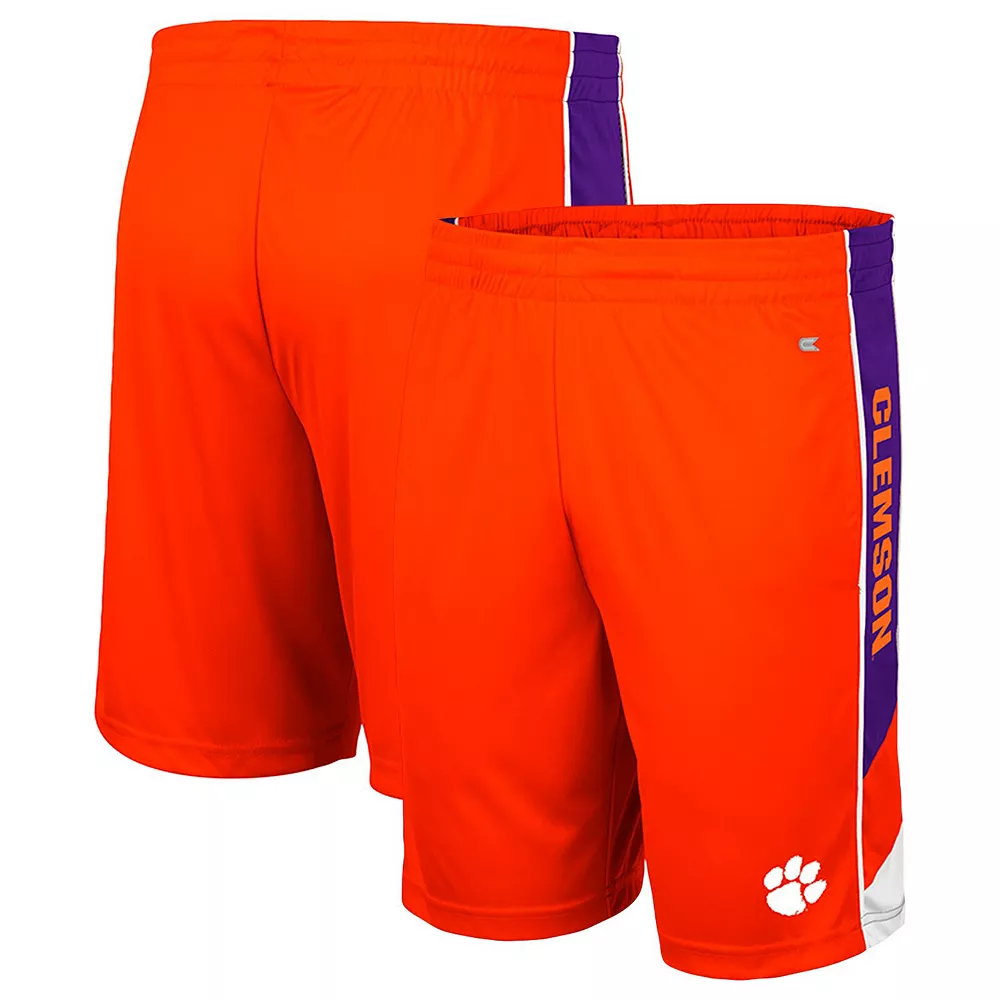 Youth Colosseum Orange Clemson Tigers Pool Side Shorts - Image 2