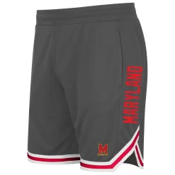 Men's Colosseum Charcoal Maryland Terrapins Continuity Shorts