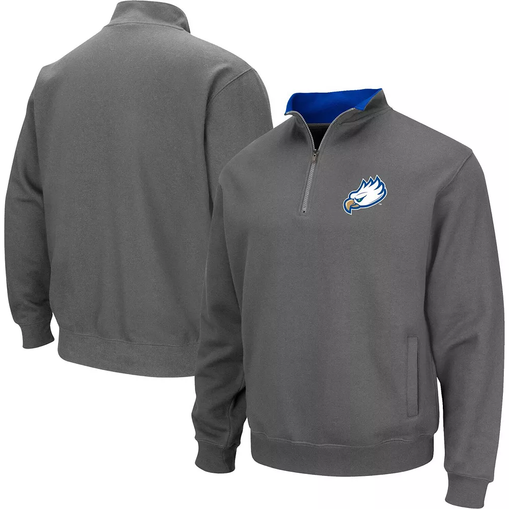 Men's Colosseum Charcoal Florida Gulf Coast Eagles Tortugas Quarter-Zip Sweatshirt - Image 2