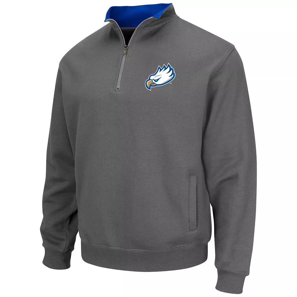 Men's Colosseum Charcoal Florida Gulf Coast Eagles Tortugas Quarter-Zip Sweatshirt - Image 3