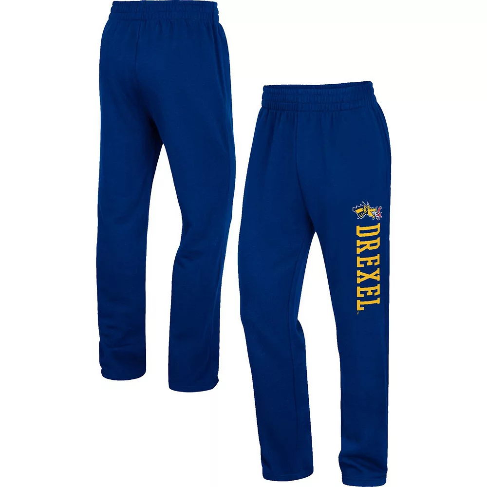 Men's Colosseum Navy Drexel Dragons Wordmark Pants - Image 2