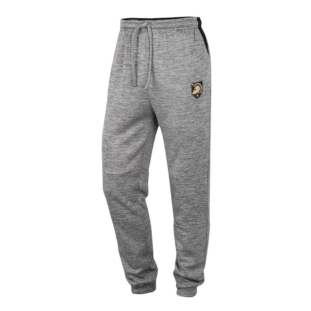 Men's Colosseum Gray Army Black Knights Worlds To Conquer Sweatpants - Image 3