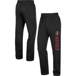 Men's Colosseum Black San Diego State Aztecs Wordmark Pants