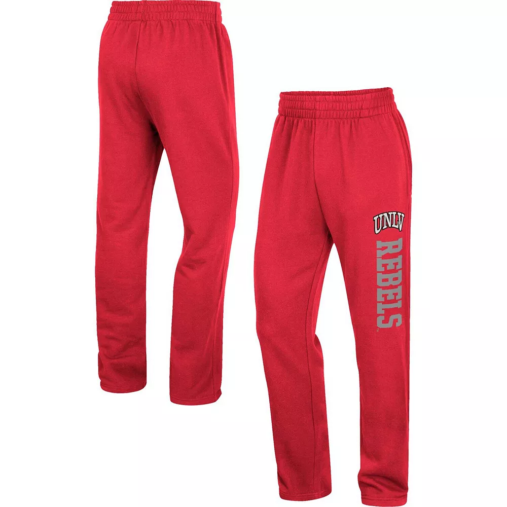 Men's Colosseum Scarlet UNLV Rebels Wordmark Pants - Image 2