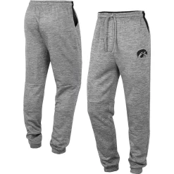 Men's Colosseum Gray Iowa Hawkeyes Worlds To Conquer Sweatpants