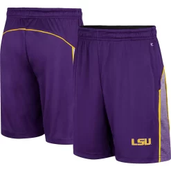 Youth Colosseum Purple LSU Tigers Max Shorts