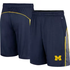 Youth Colosseum Navy Michigan Wolverines Max Shorts