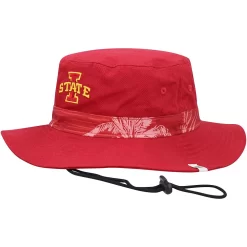 Men's Colosseum Cardinal Iowa State Cyclones What Else Is New? Bucket Hat