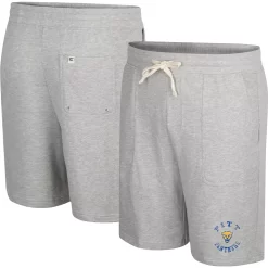 Men's Colosseum Heather Gray Pitt Panthers Love To Hear This Terry Shorts