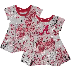 Girls Infant Colosseum Gray Alabama Crimson Tide Sweet Pea Dress